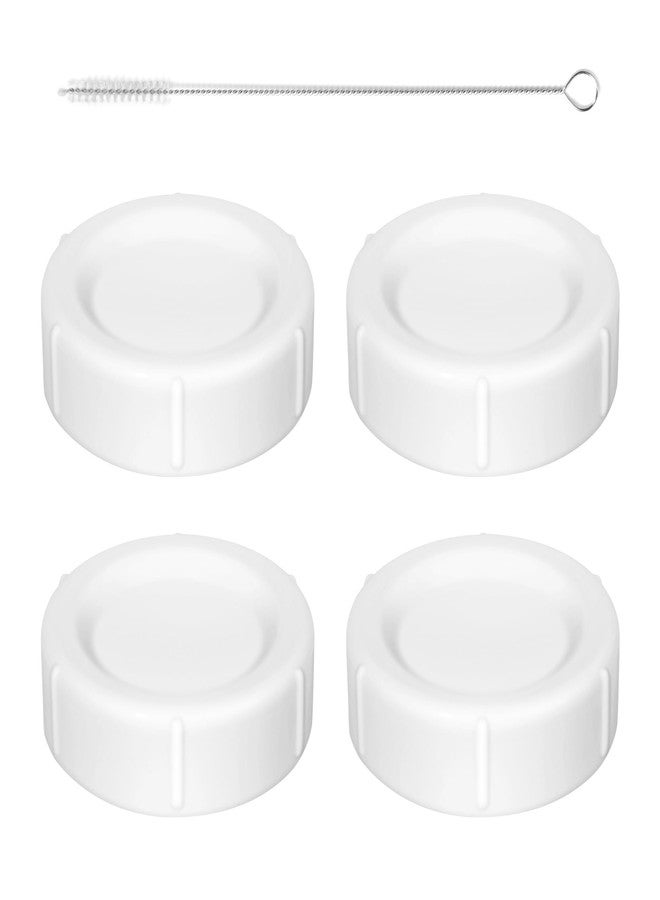 Joxodak Travel Bottle Caps for Dr Brown Wide Neck Bottle, Bottle Lids Replacement with Sealing Gasket (Compatible with 5oz and 9oz, 4, Count) - Image 1